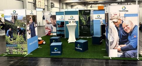 Schon zum zweiten Mal nacheinander auf der Inklusions-Messe in Dortmund vertreten: Unser Messestand